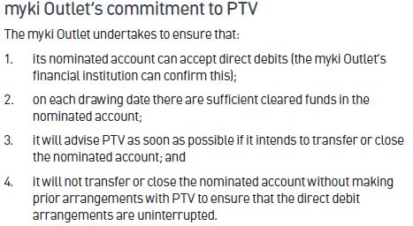 direct debit agreement